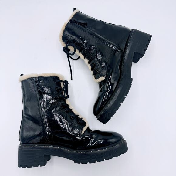 Tory Burch Women's Miller Shearling Lug Sole Boot - Picture 5 of 12